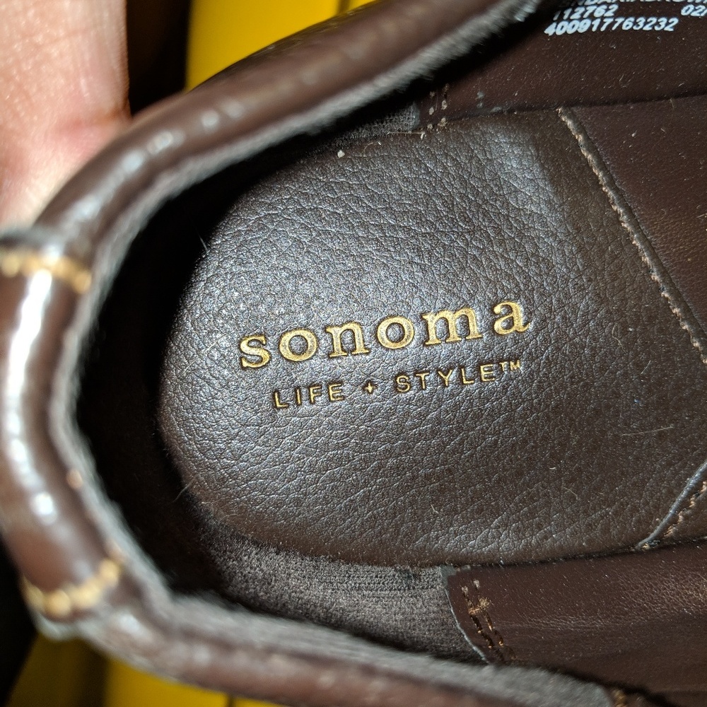 Brown nursing shoes